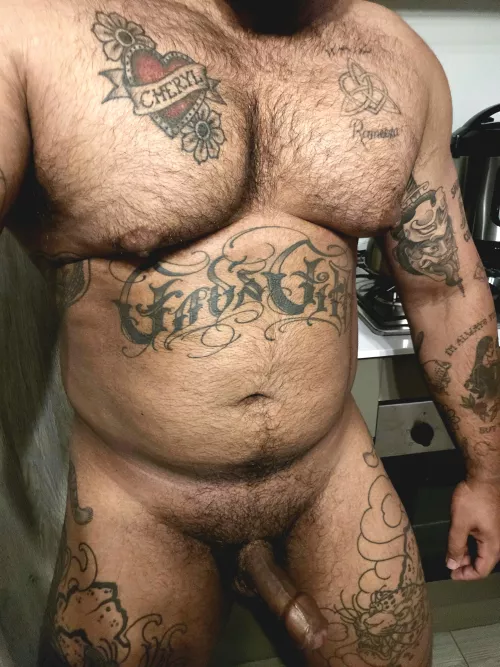 Tattoos means you're always lookkng good naked 