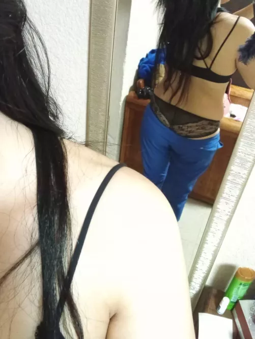 The scrub below is daring enough 