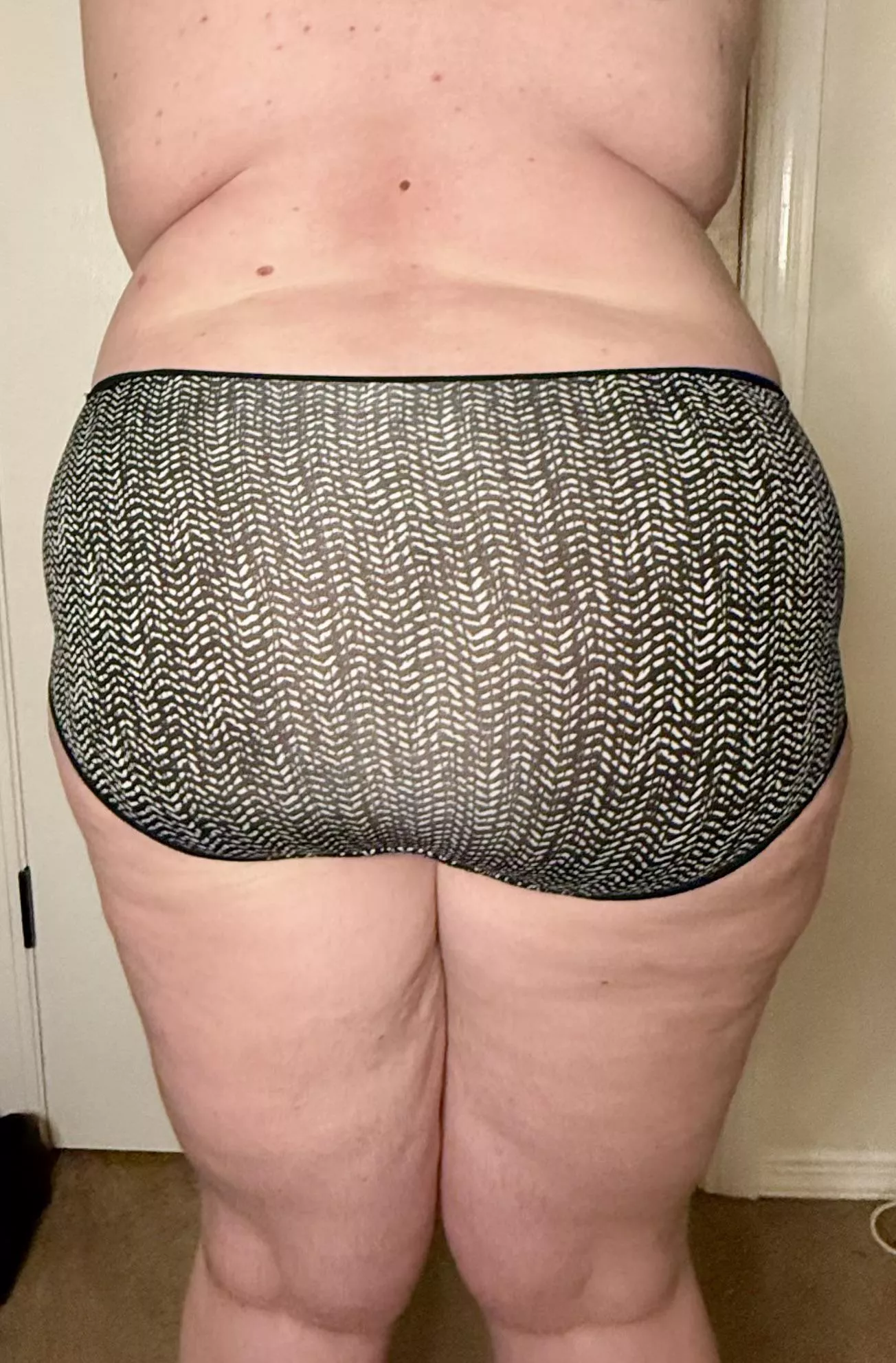 This pair might be a little too tight. You might need to tear them off me. 