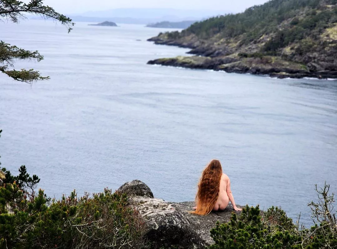 This rock is cold... be my seat? (F)