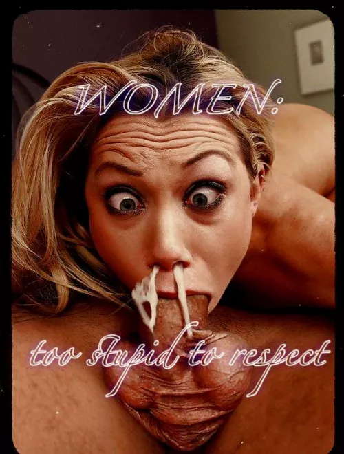 Too dumb for rights, too stupid for respect 