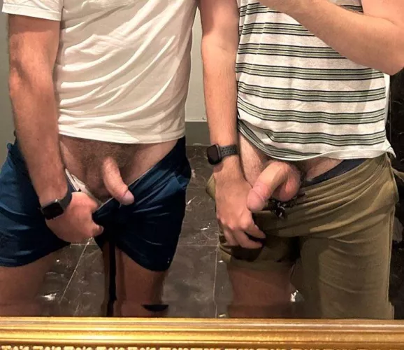 Took this then went back to the table with our gfs