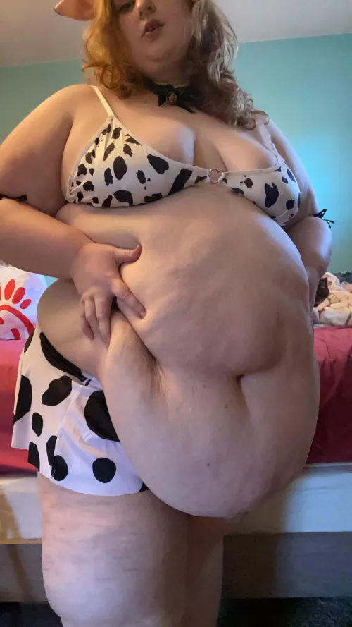 Wanna feed me mooooore? 🐄