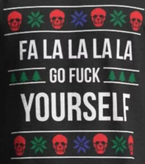 Well...it's getting to be that warm, fuzzy time of the year. So let me be the first to say: TAKE A GOTDAMN TURKEY AND SHOVE IT UP YOUR FUCKING ASSHOLES, ya bloated, greedy gluttons! Oh, and...