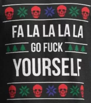 Well...it's getting to be that warm, fuzzy time of the year. So let me be the first to say: TAKE A GOTDAMN TURKEY AND SHOVE IT UP YOUR FUCKING ASSHOLES, ya bloated, greedy gluttons! Oh, and...