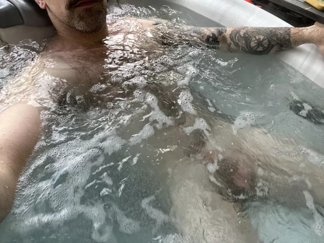 Who wants to cu(M) for a morning hot tub 