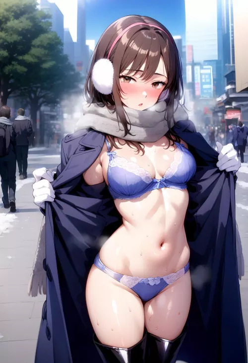 Winter Exhibitionist 