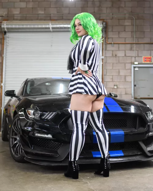 @WomanDriven as Beetlejuice