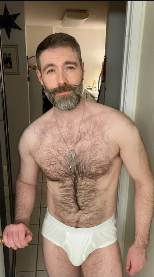 WWYD if I answered the door in my tighty whities?