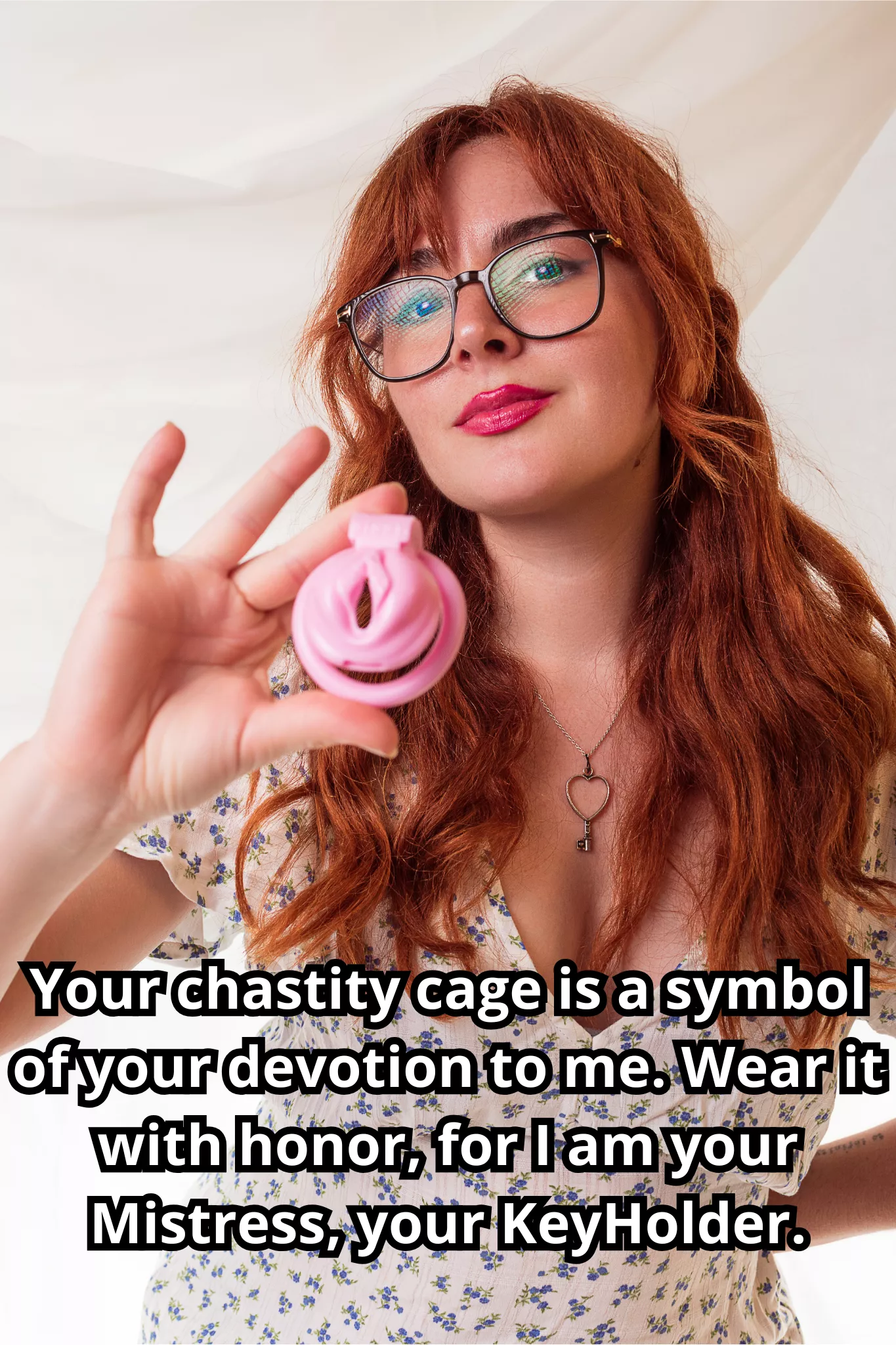 You are mine now, relax...