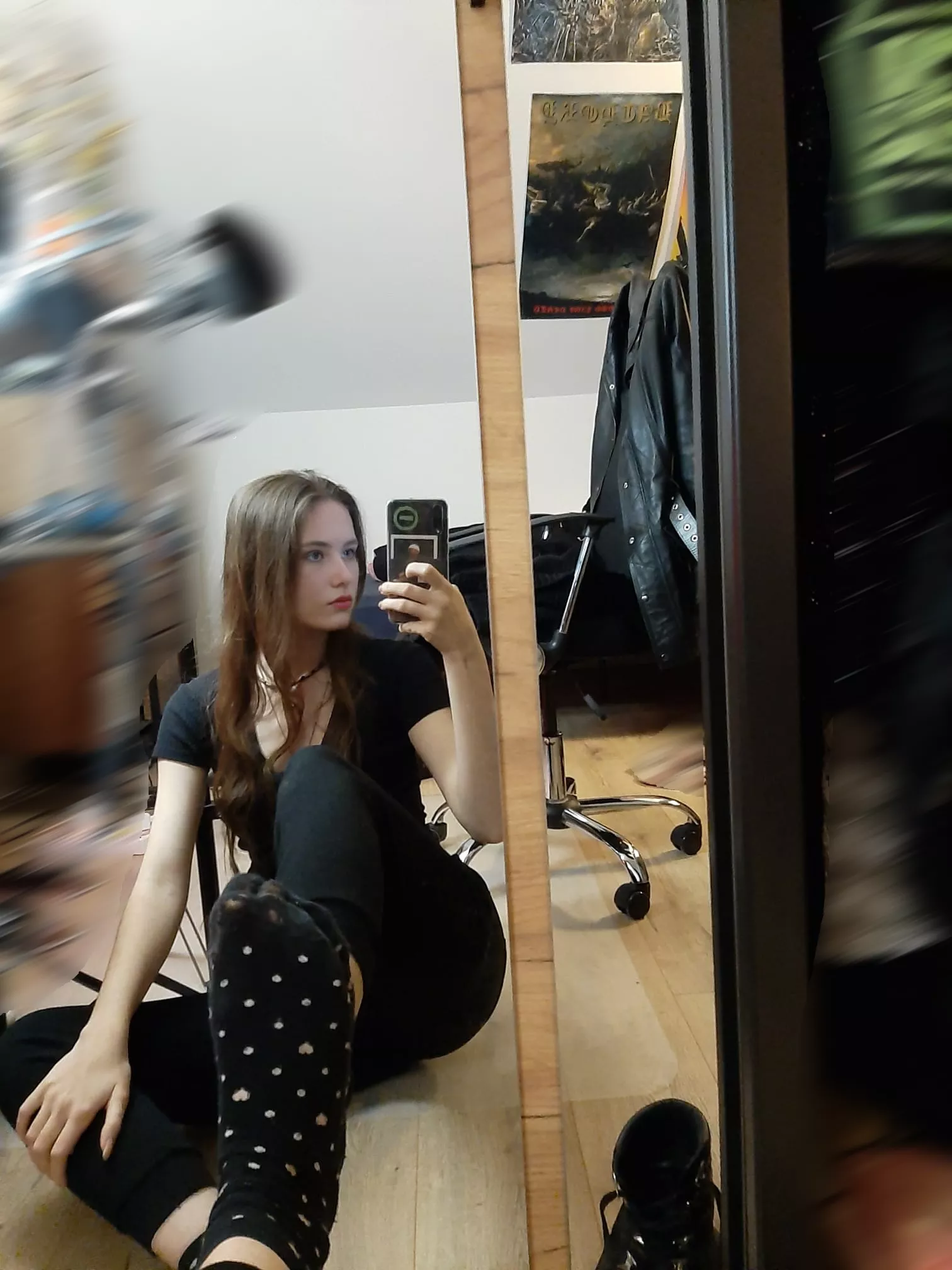 you want to sniff my foot