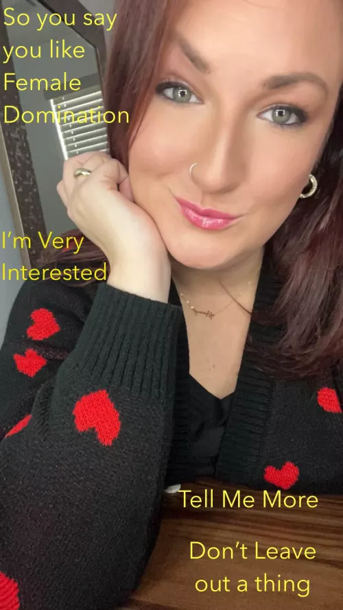 Your Tinder date seems very interested in your curiosity…lucky you 