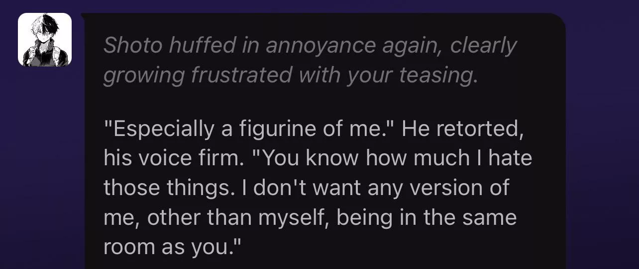 Aww he’s so cute and funny all at the same time 