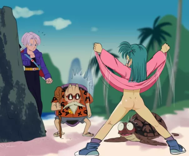 Bottomless Bulma (maho malice) 