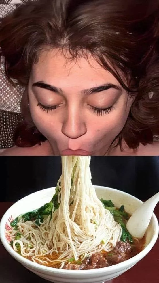 How to properly eat noodles 