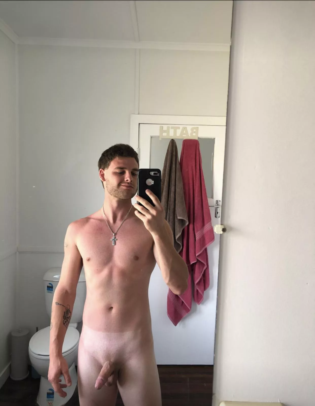 how we feeling about my tan line? im thinking its too high