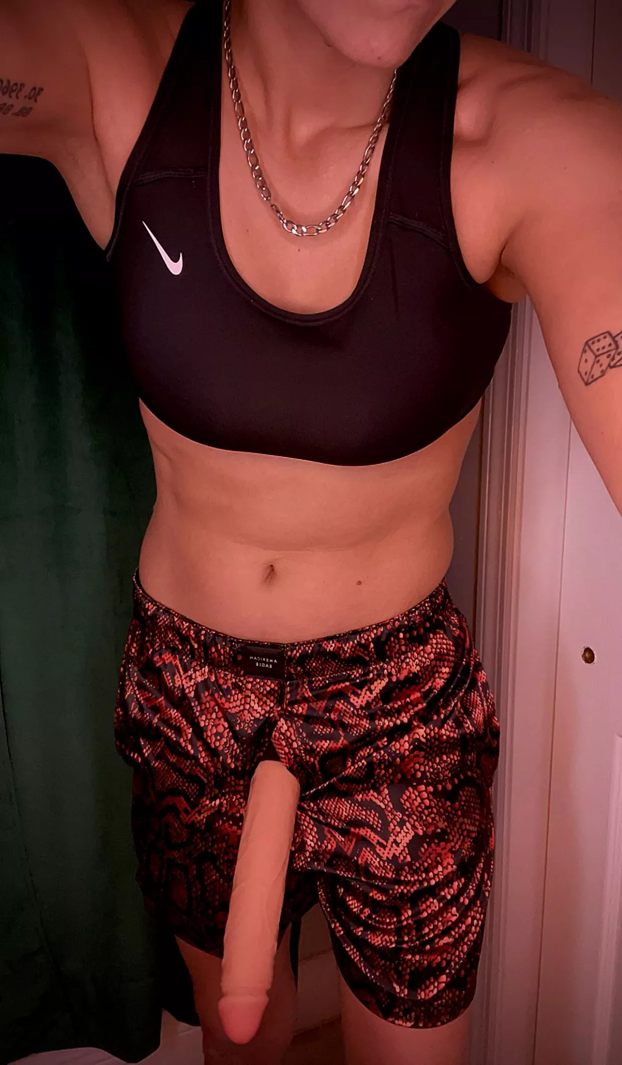 I wonder if Taylor Swift would like my Reputation Era satin boxers even though I'm a masc lesbian🐍😅