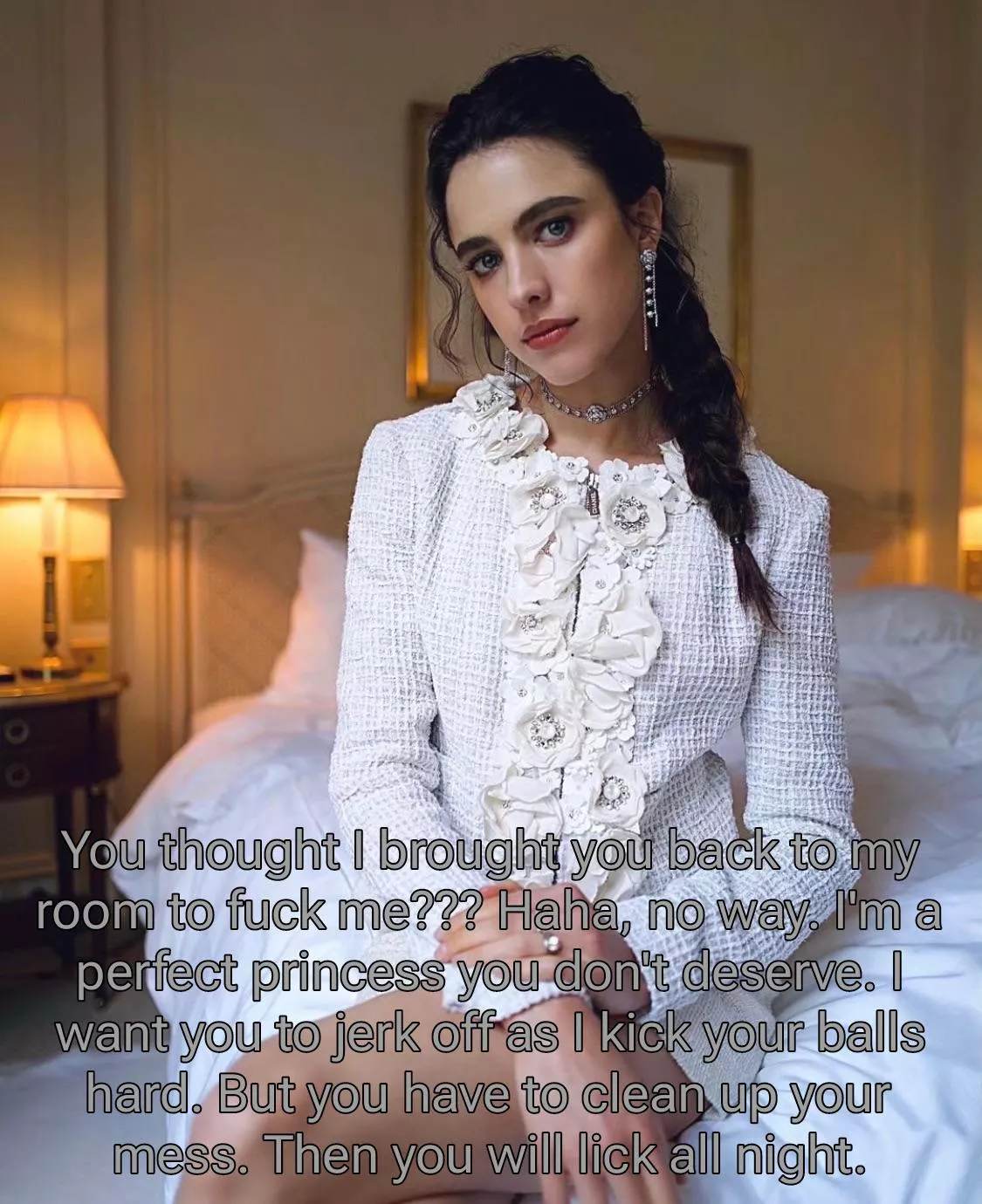 Margaret Qualley invited you back to her room Margaret Qualley invited you back to her room