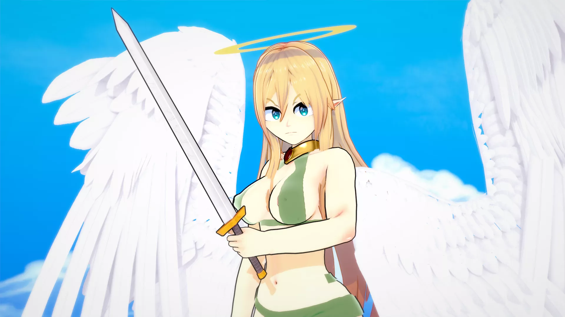 Micaela fan art (test)