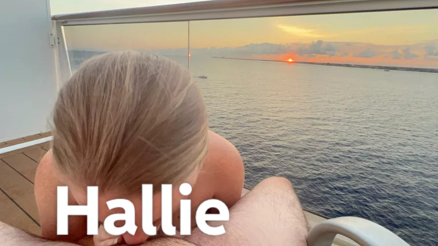 My favorite way to enjoy a sunset! 