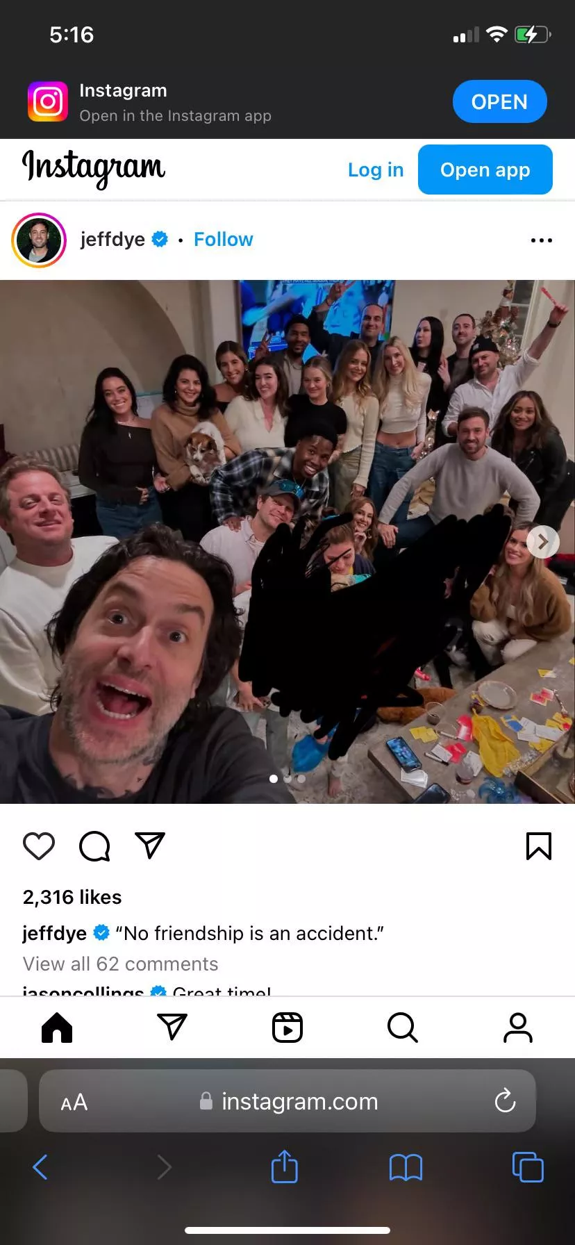 No friendship is an accident 