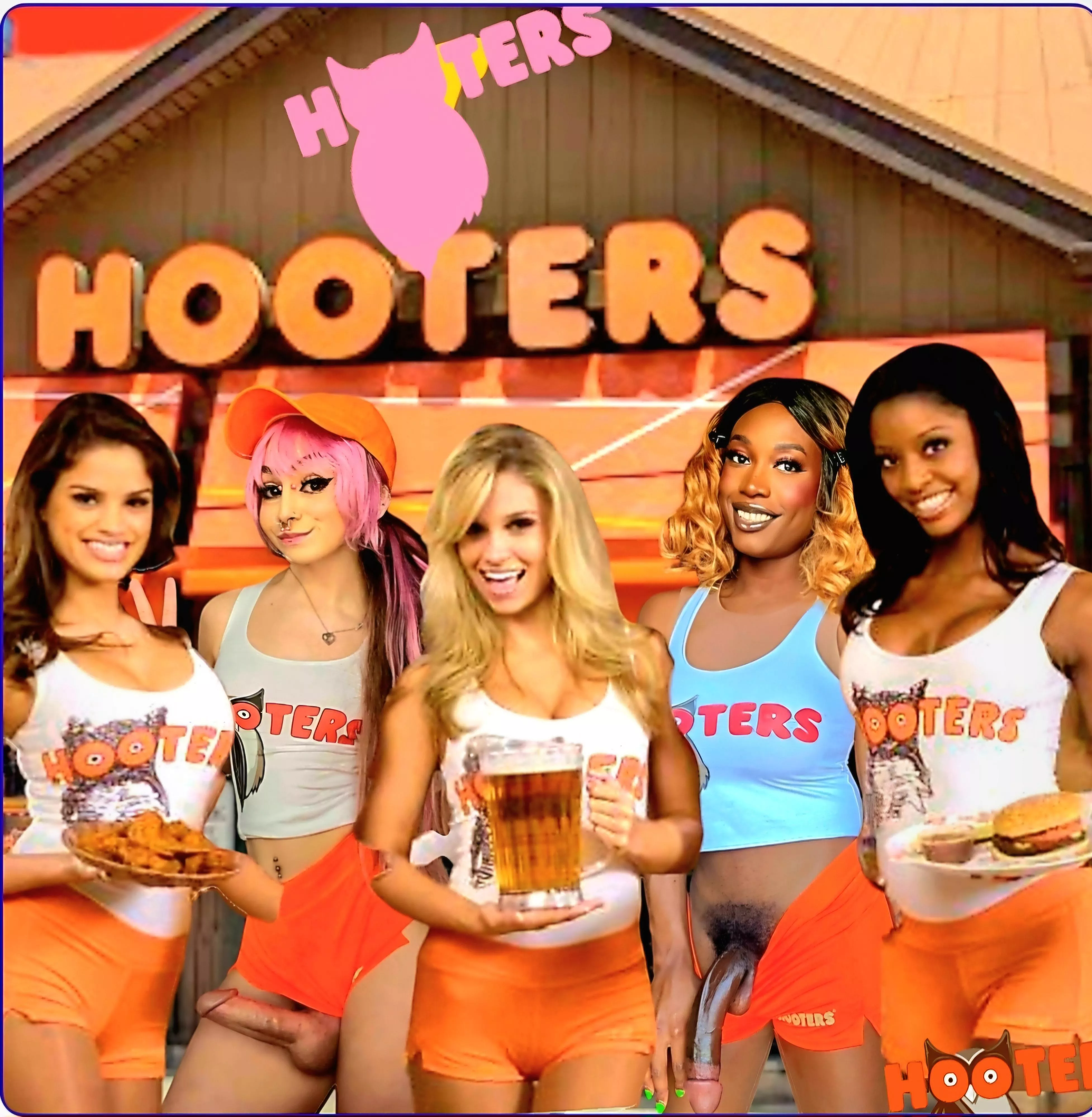 PINK HOOTERS