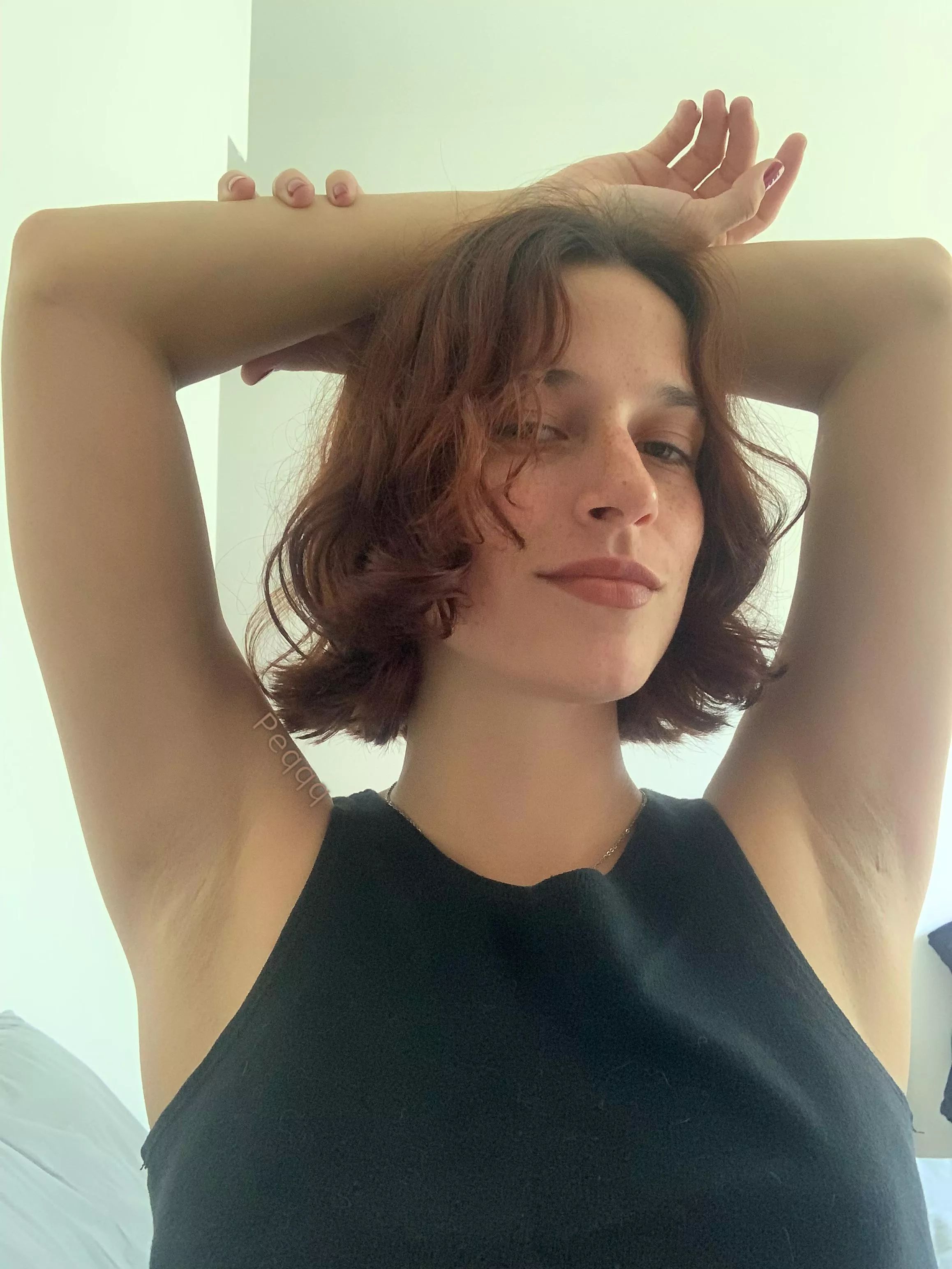 Really hot here today - my armpits are starting to get sweaty 