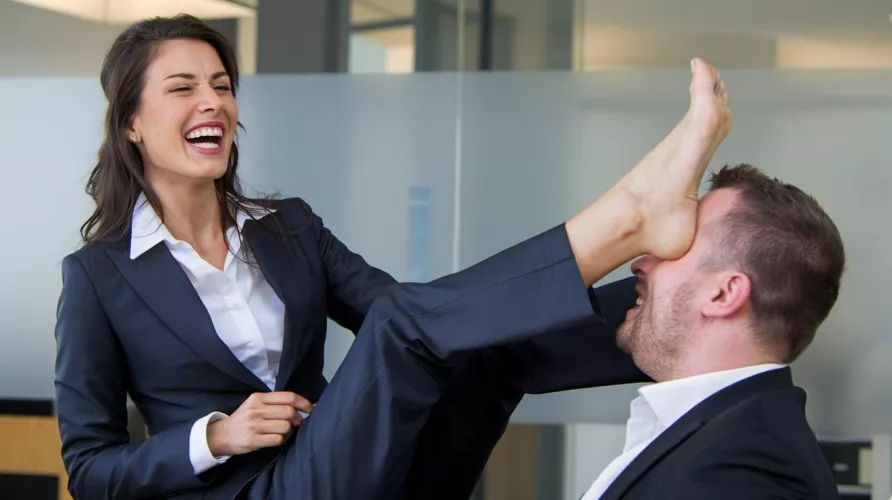 Well doing a good job will get you that raise… now lick