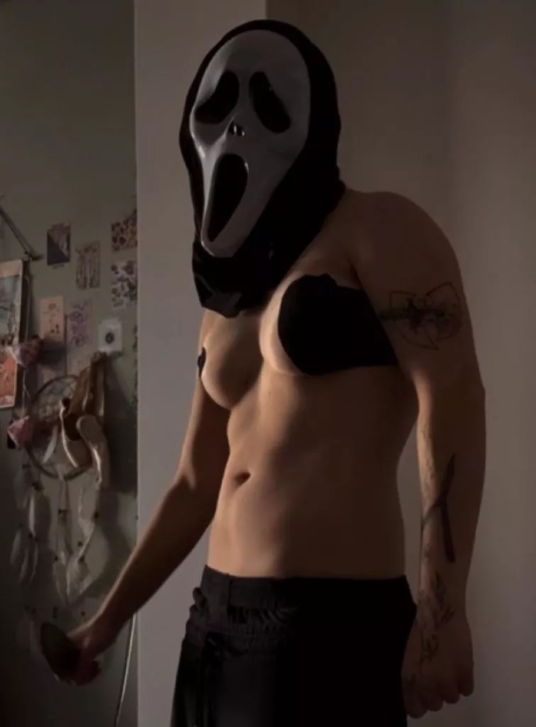 would you let the ghostface butch st4b you down?