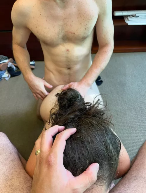 Always enjoy two men who enjoy each other as well 