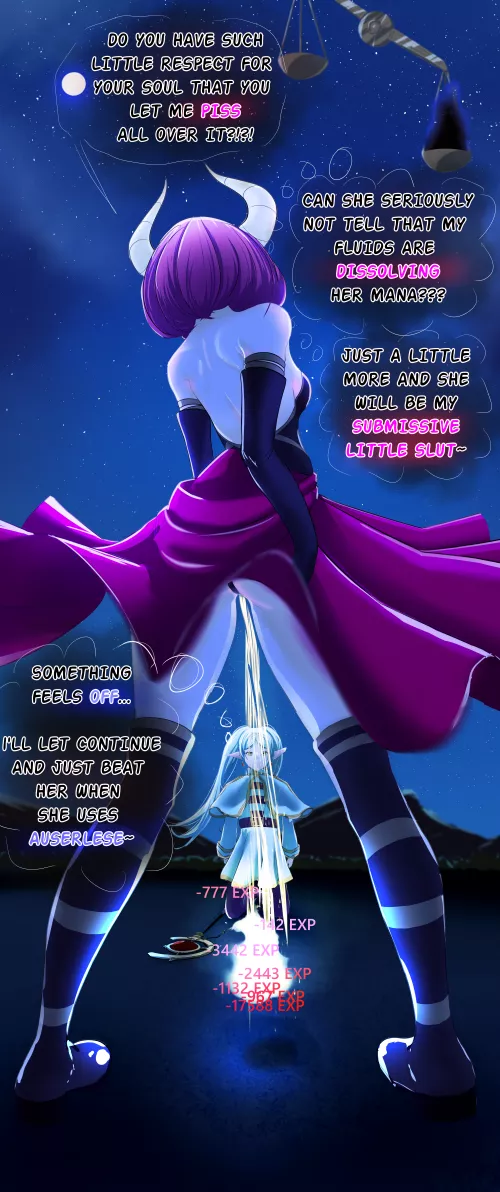 Aura pisses into Frieren's soul~ 