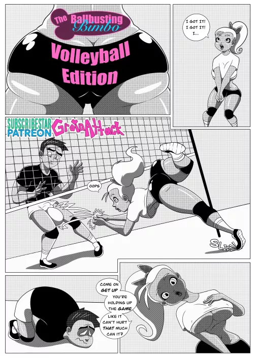 Ballbusting Bimbo Volleyball