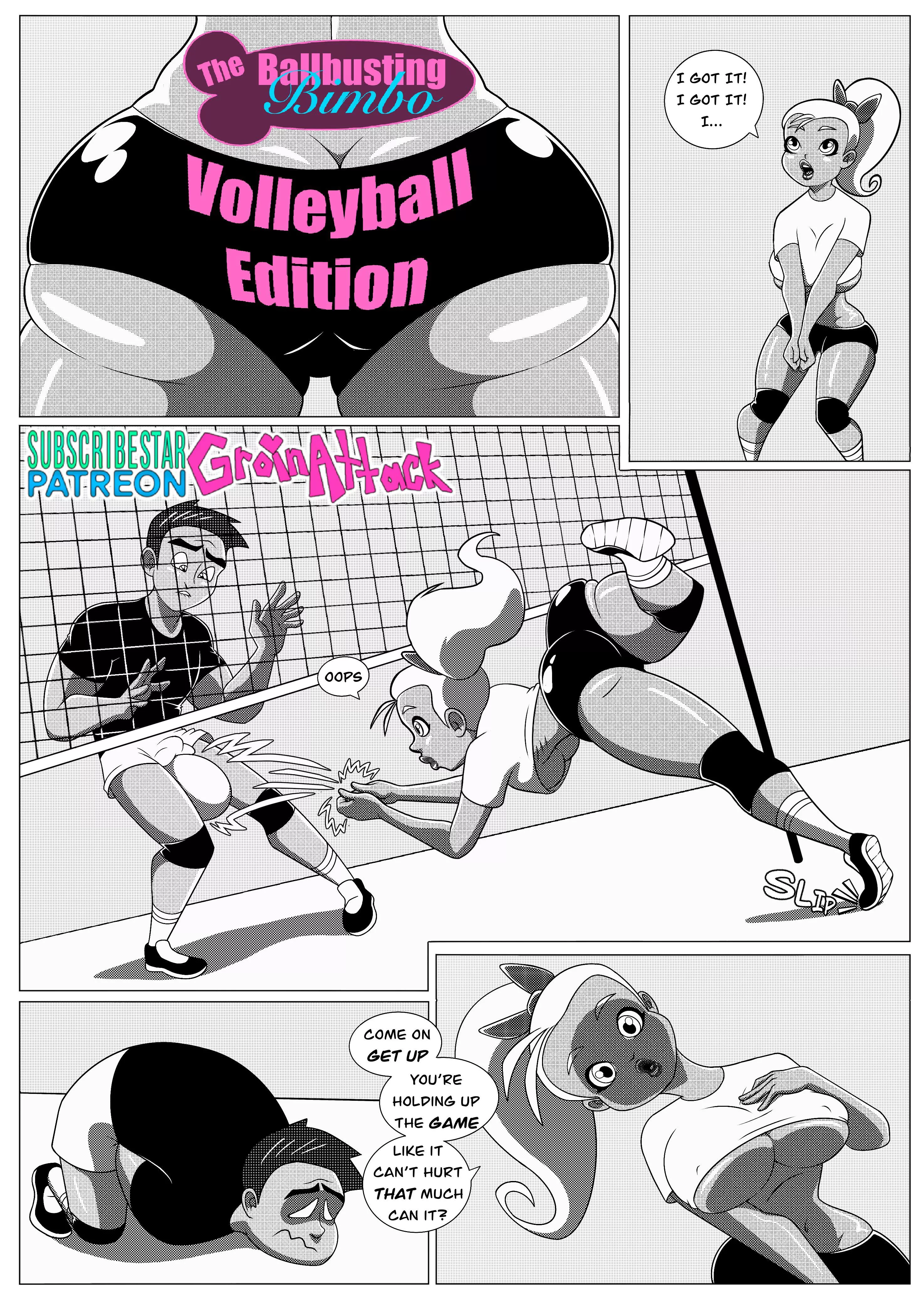 Ballbusting Bimbo Volleyball