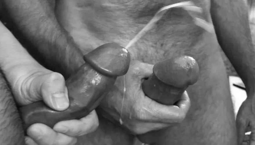 Blast off in black and white.