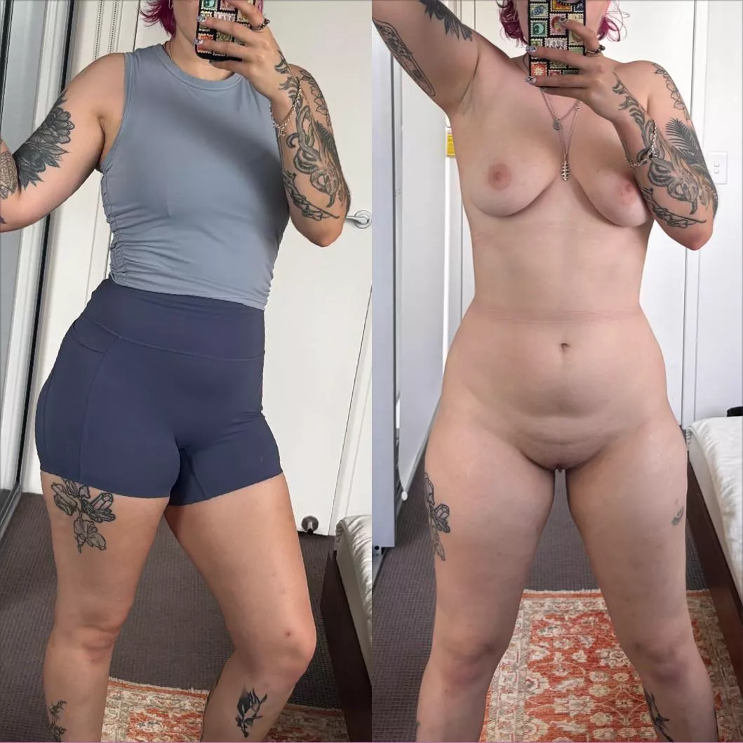 Completely soaked my panties at the gym [f]