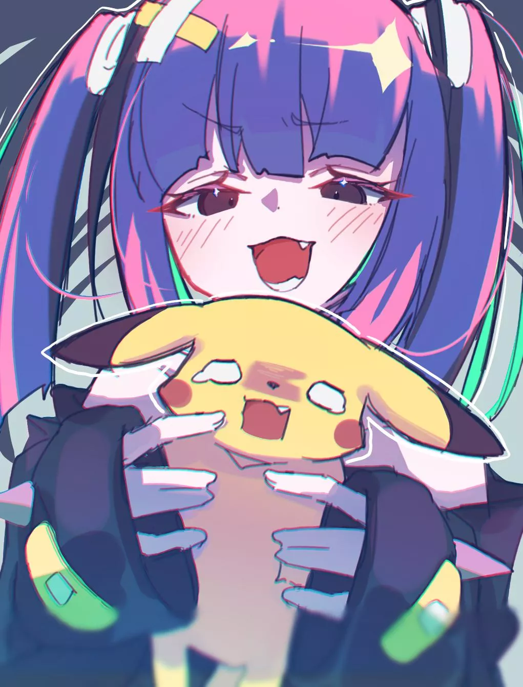 Coral Taking a Bite Out of chu [Pokemon]