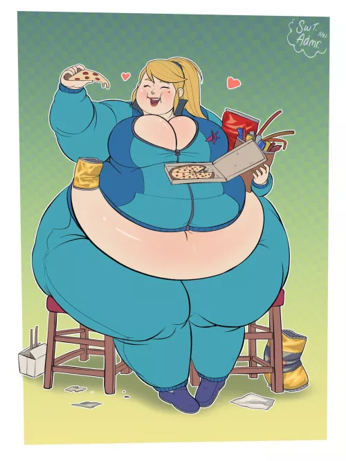 Day off work (By SweetnessAdmirer)