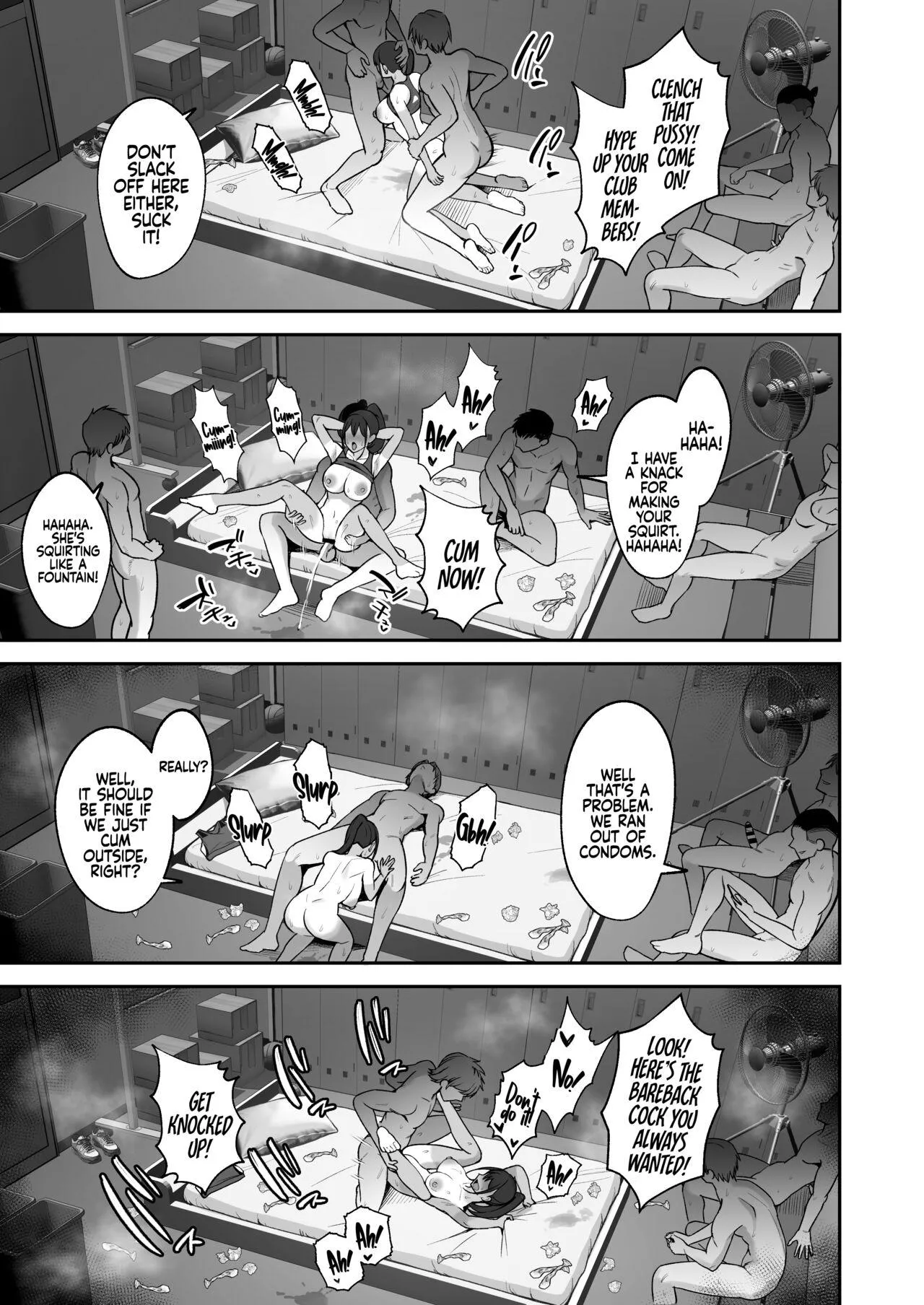 [Eat in (Toin)] Rikujoubu Buchou, Yankee-tachi ni Otosareru | The Captain of the Track and Field Club Surrenders to a Bunch of Delinquents (537497)