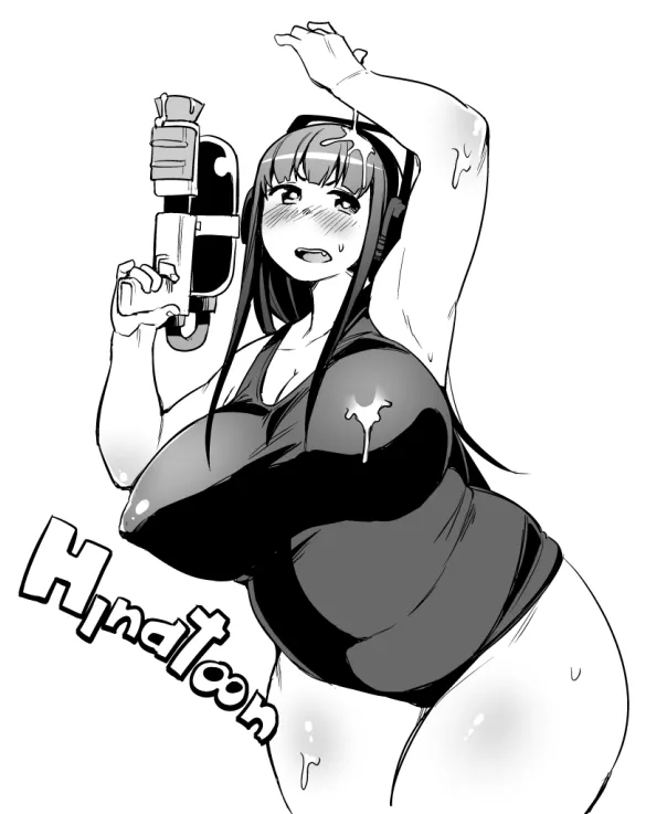 Fat girl in swimsuit (Fukumaaya)