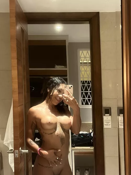 fresh out the shower 