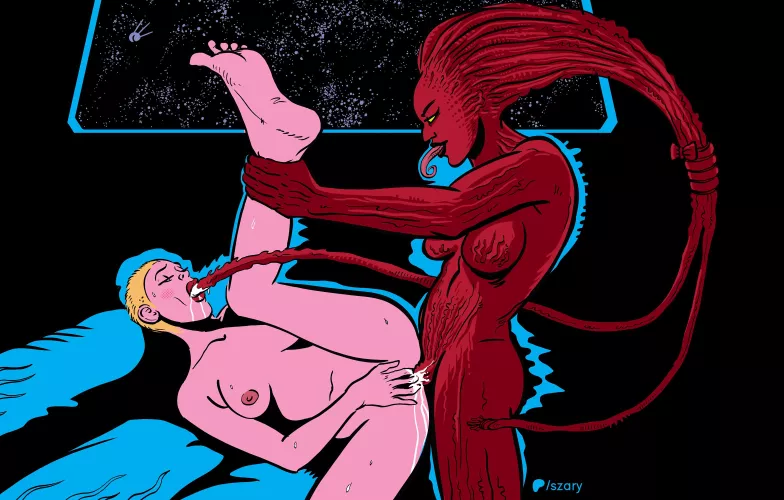 Girl vs ALIEN by smut_terror