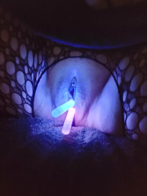 Glow sticks are fun 😊