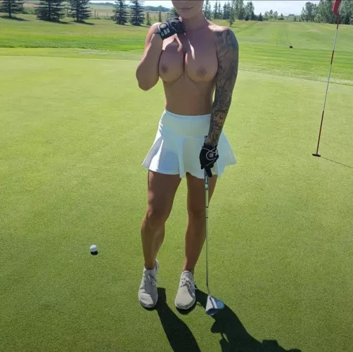 Golfing with me always gets you a 19th hole and if you're lucky a 20th too