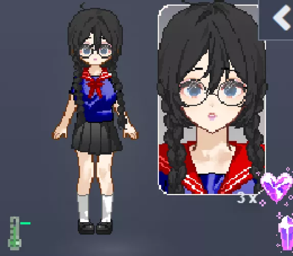 Goose's graphic mod has the forbidden hairstyle