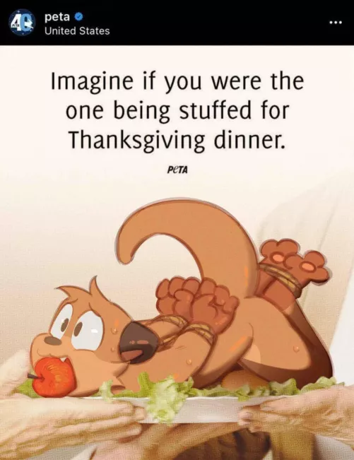 Happy Stuffing Day you lovely degenerates!