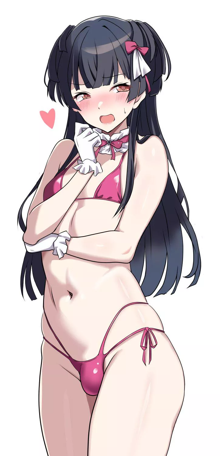 Hey daddy, stop looking at me please 