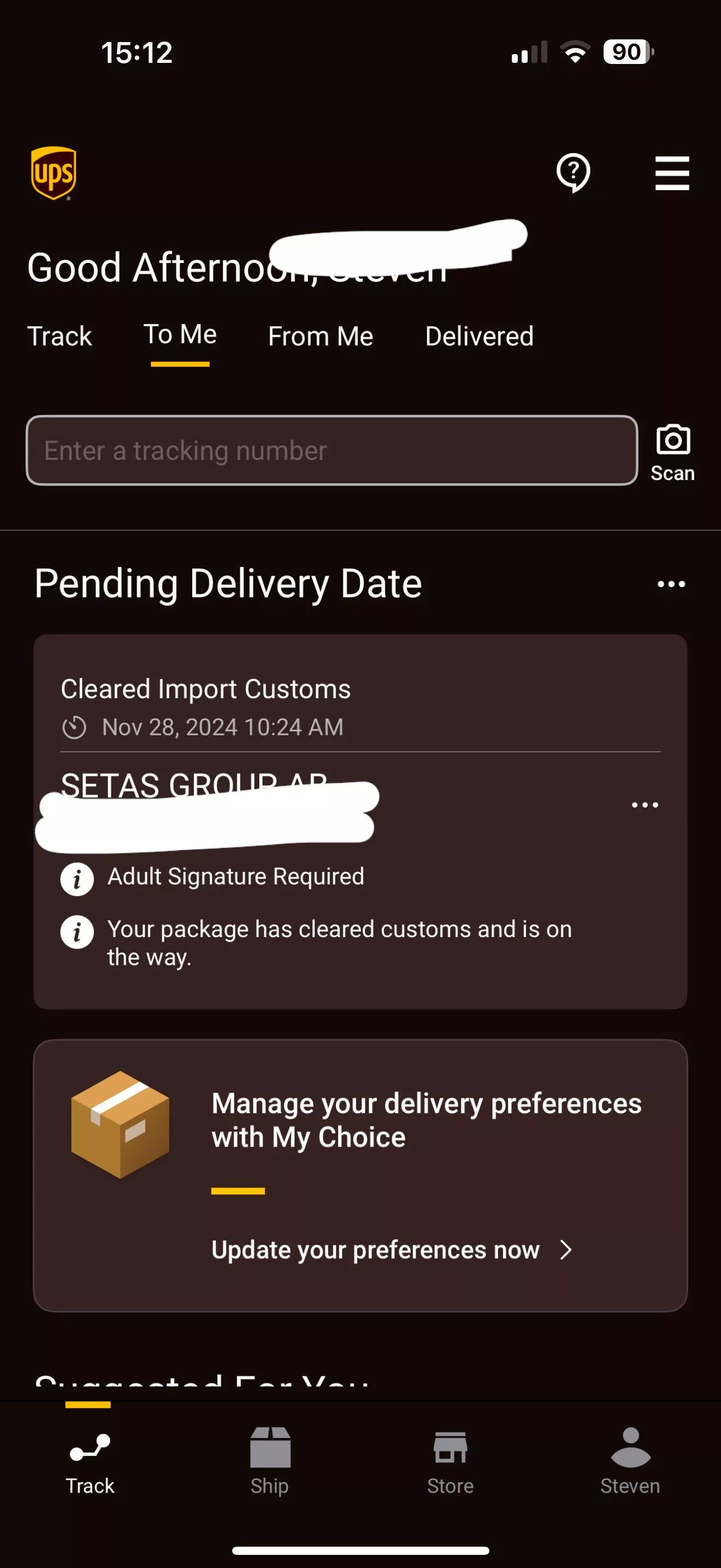 Hopefully should have my 80 can order by Saturday 🙏 last order was 21 cans ordered in end of oct got rejected ☠️