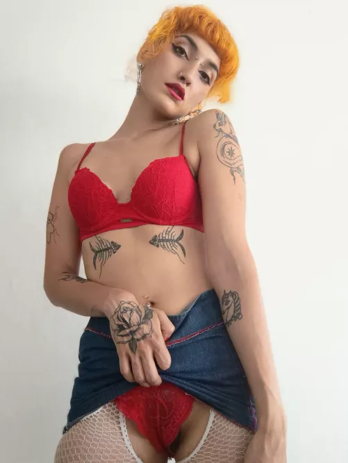 I hope you don't mind that I've been wearing the same panties all day