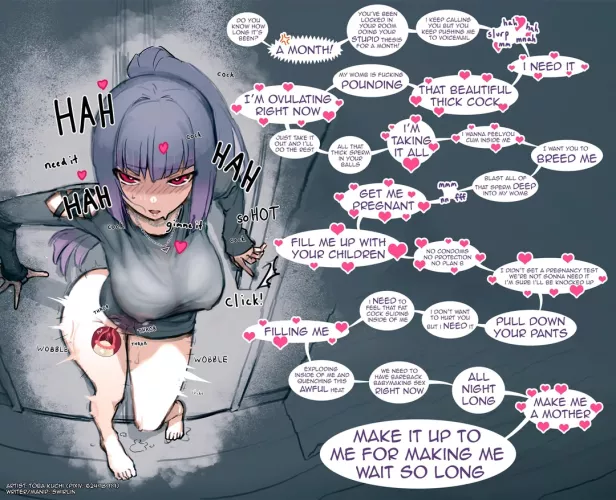 I think I left her waiting too long...