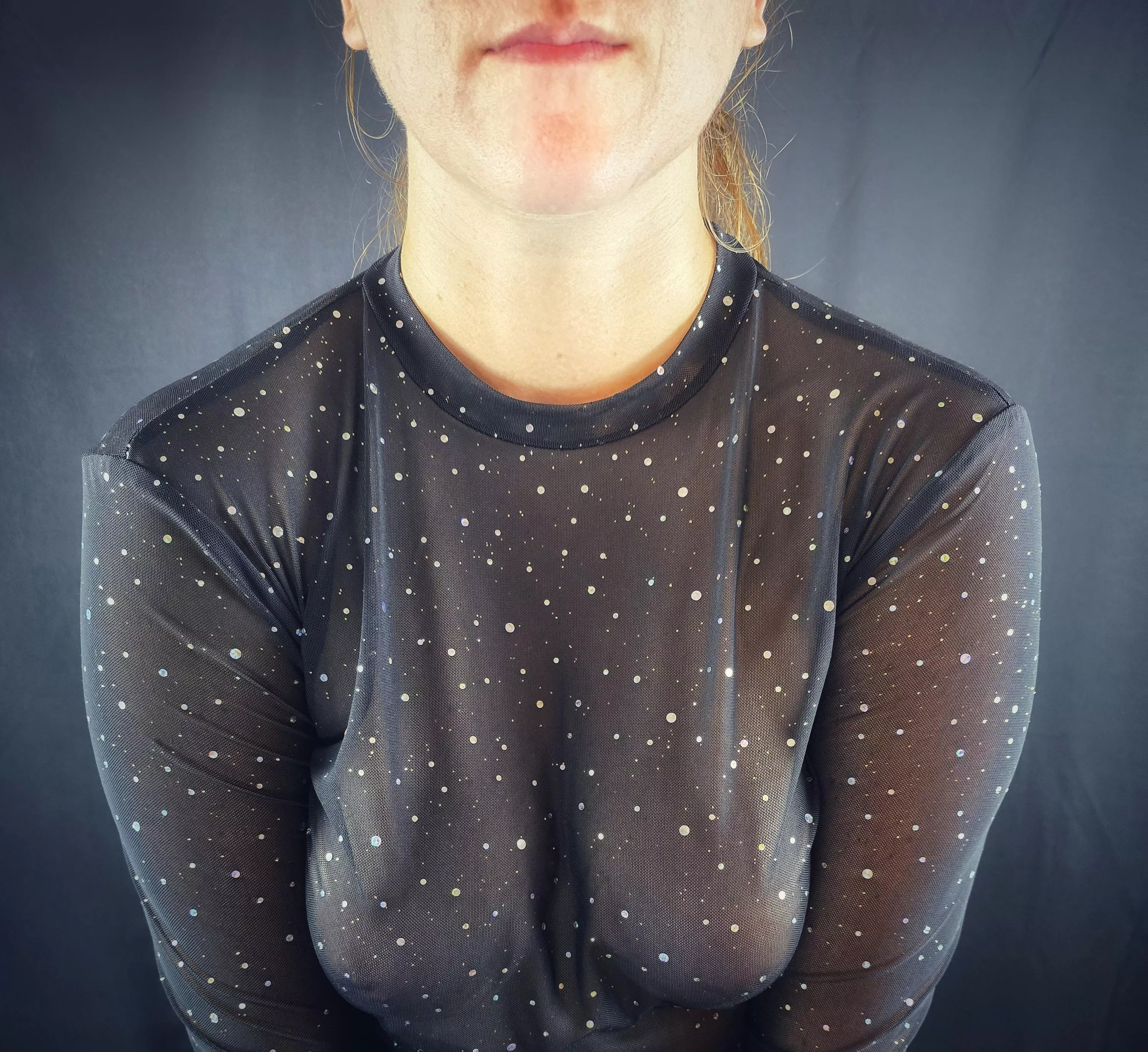 I wonder how many guys noticed I was wearing nothing underneath...